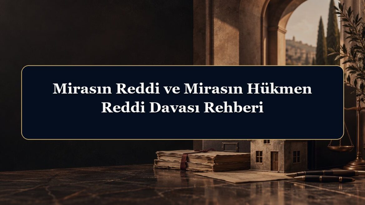 Mirasın Reddi ve Mirasın Hükmen Reddi Davası Rehberi