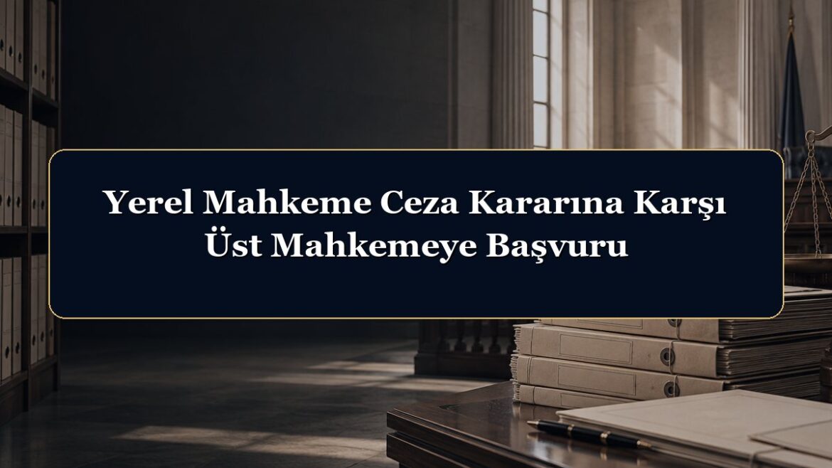 Yerel Mahkeme Ceza Kararına Karşı Üst Mahkemeye Başvuru