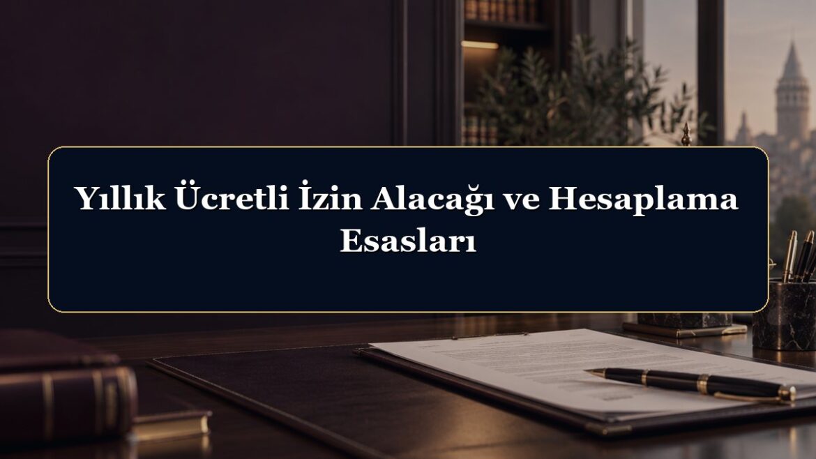 Yıllık Ücretli İzin Alacağı ve Hesaplama Esasları