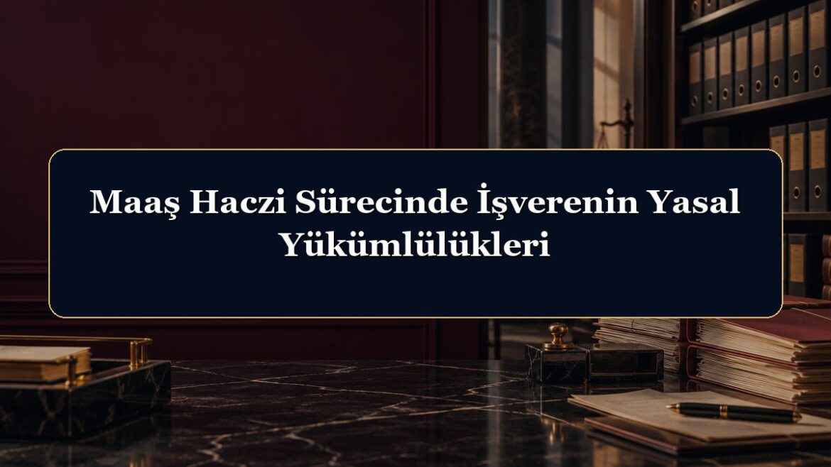 Maaş Haczi Sürecinde İşverenin Yasal Yükümlülükleri