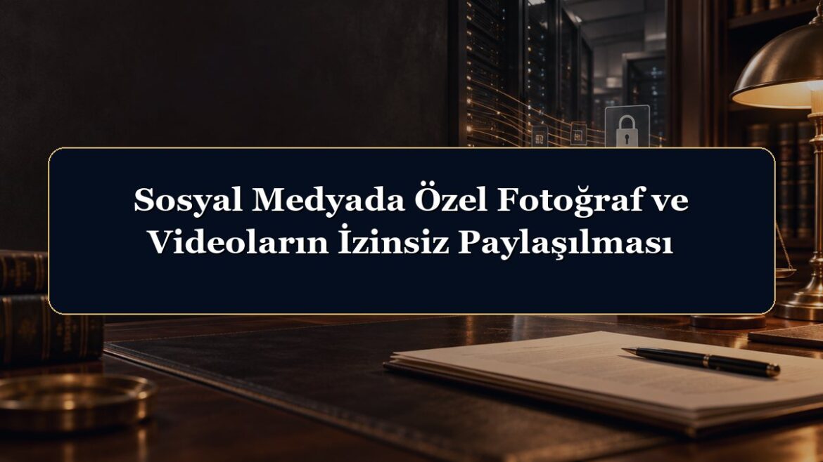Sosyal Medyada Özel Fotoğraf ve Videoların İzinsiz Paylaşılması