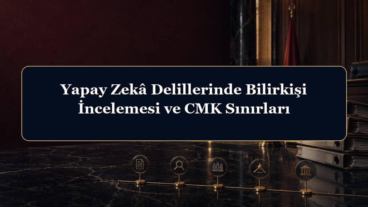 Yapay Zekâ Delillerinde Bilirkişi İncelemesi ve CMK Sınırları