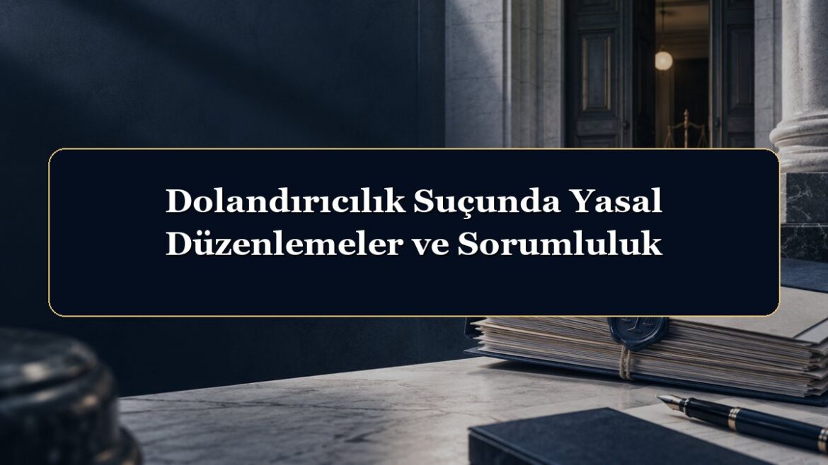 Dolandırıcılık Suçunda Yasal Düzenlemeler ve Sorumluluk
