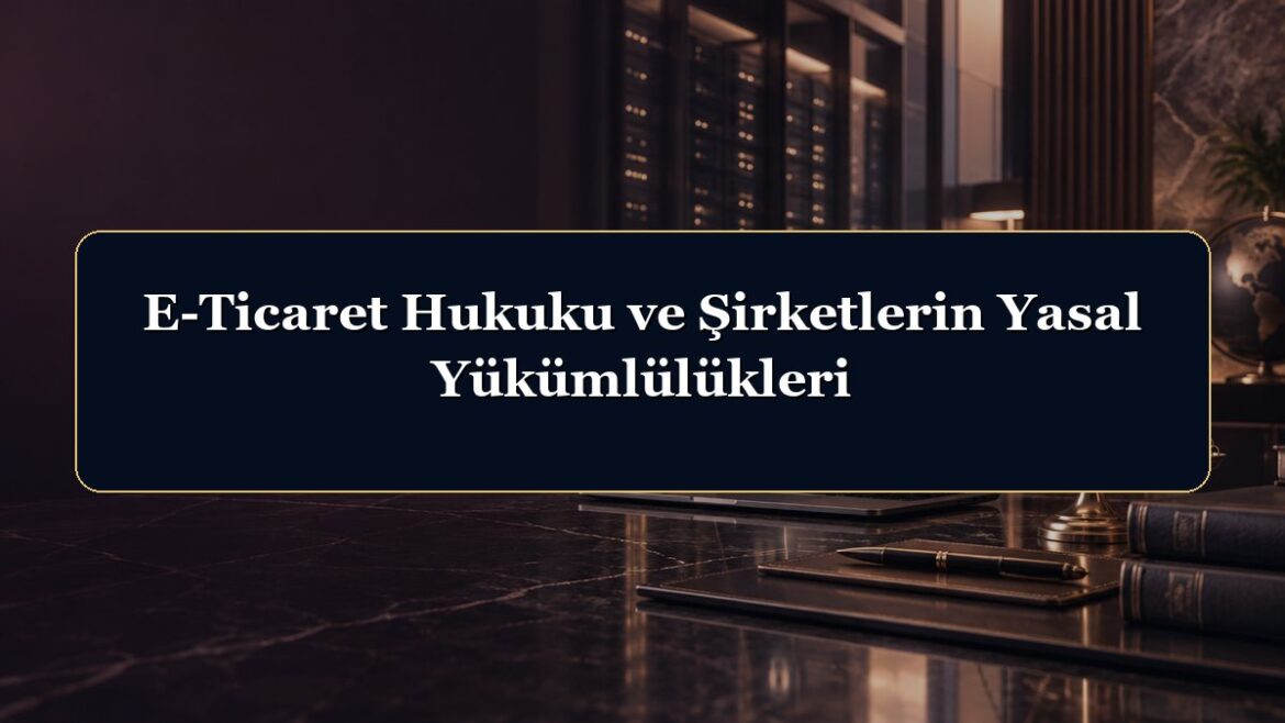 E-Ticaret Hukuku ve Şirketlerin Yasal Yükümlülükleri