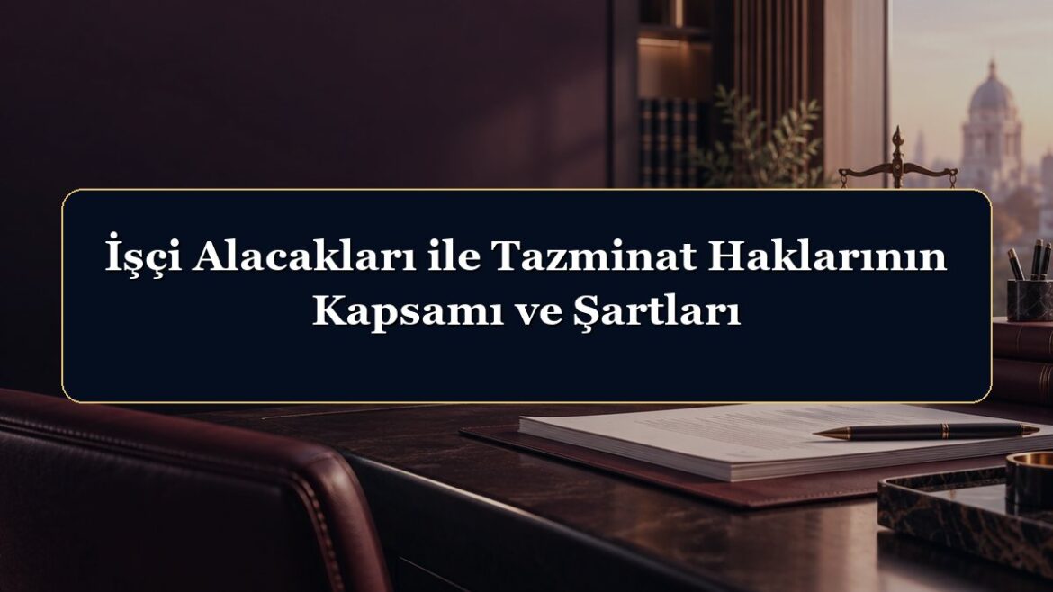 İşçi Alacakları ile Tazminat Haklarının Kapsamı ve Şartları