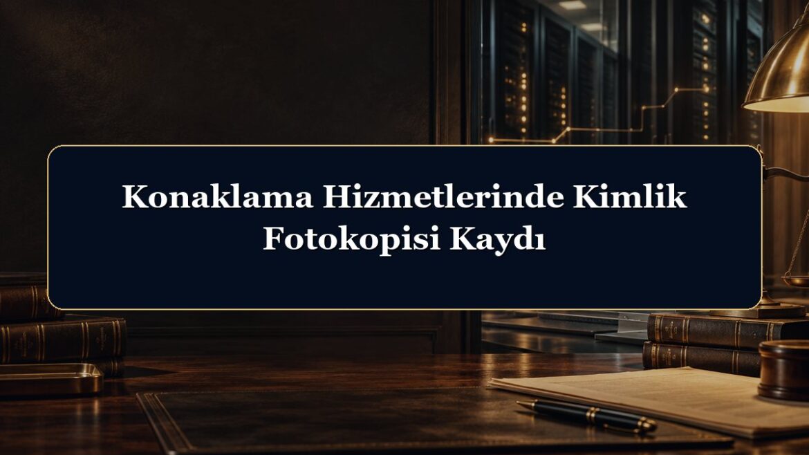 Konaklama Hizmetlerinde Kimlik Fotokopisi Kaydı