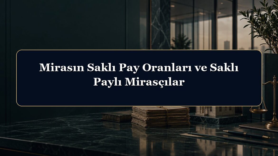Mirasın Saklı Pay Oranları ve Saklı Paylı Mirasçılar