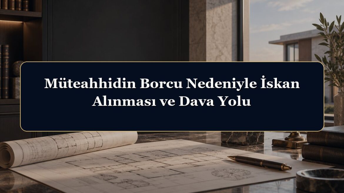 Müteahhidin Borcu Nedeniyle İskan Alınması ve Dava Yolu