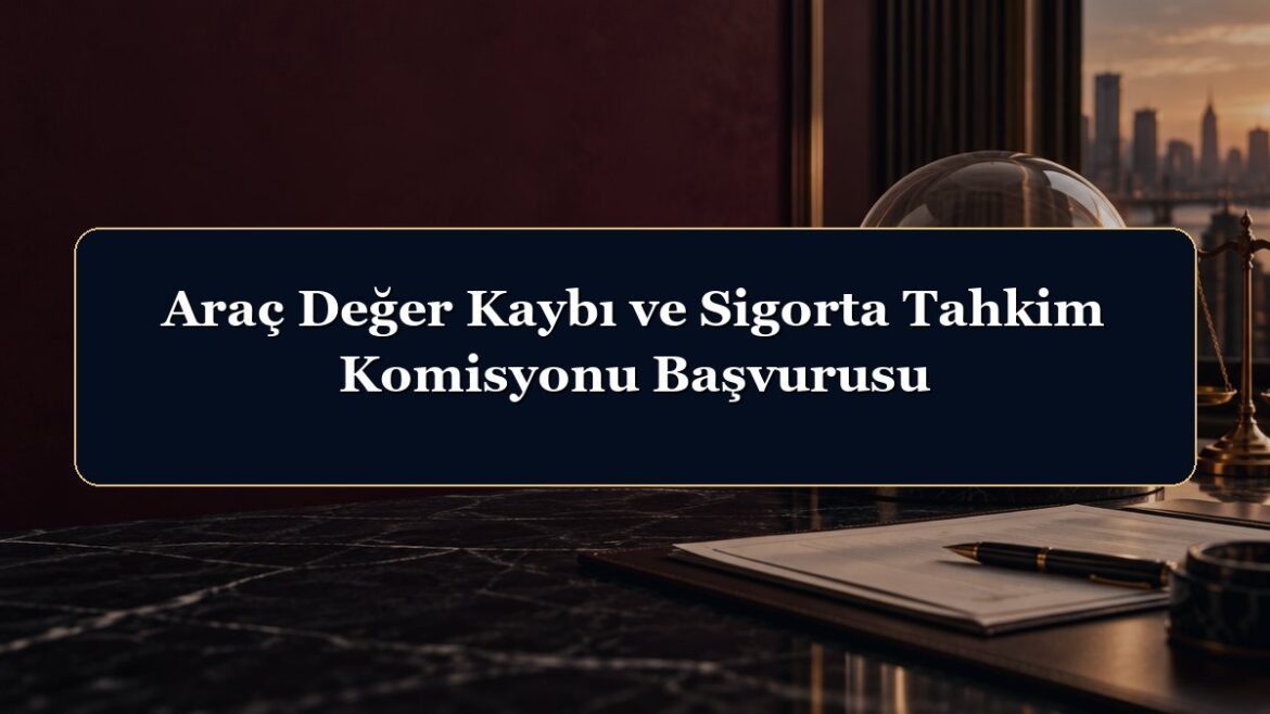 Araç Değer Kaybı ve Sigorta Tahkim Komisyonu Başvurusu