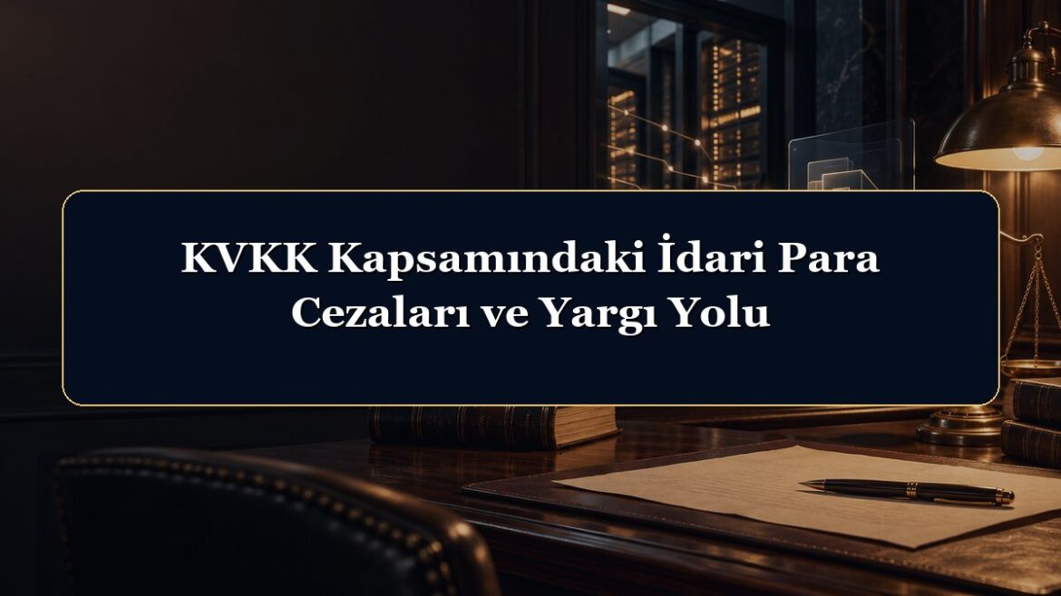 KVKK Kapsamındaki İdari Para Cezaları ve Yargı Yolu