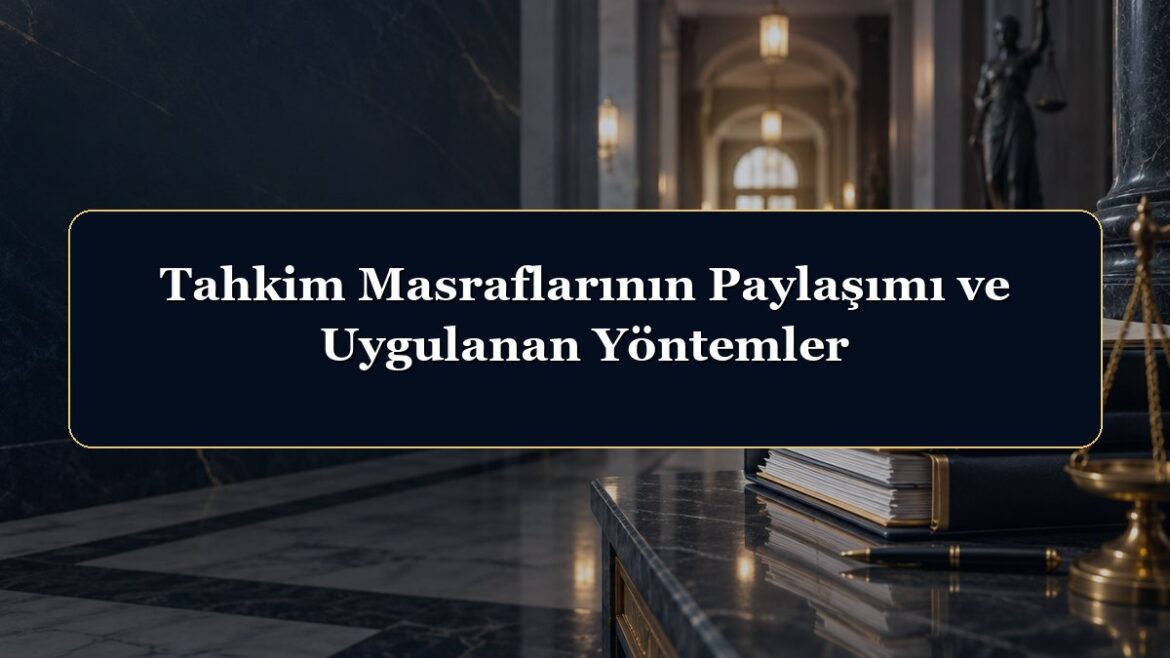 Tahkim Masraflarının Paylaşımı ve Uygulanan Yöntemler
