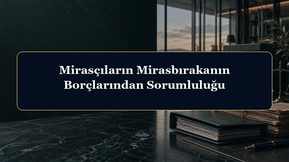 Mirasçıların Mirasbırakanın Borçlarından Sorumluluğu