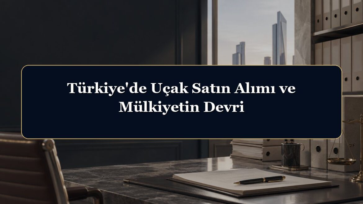 Türkiye'de Uçak Satın Alımı ve Mülkiyetin Devri