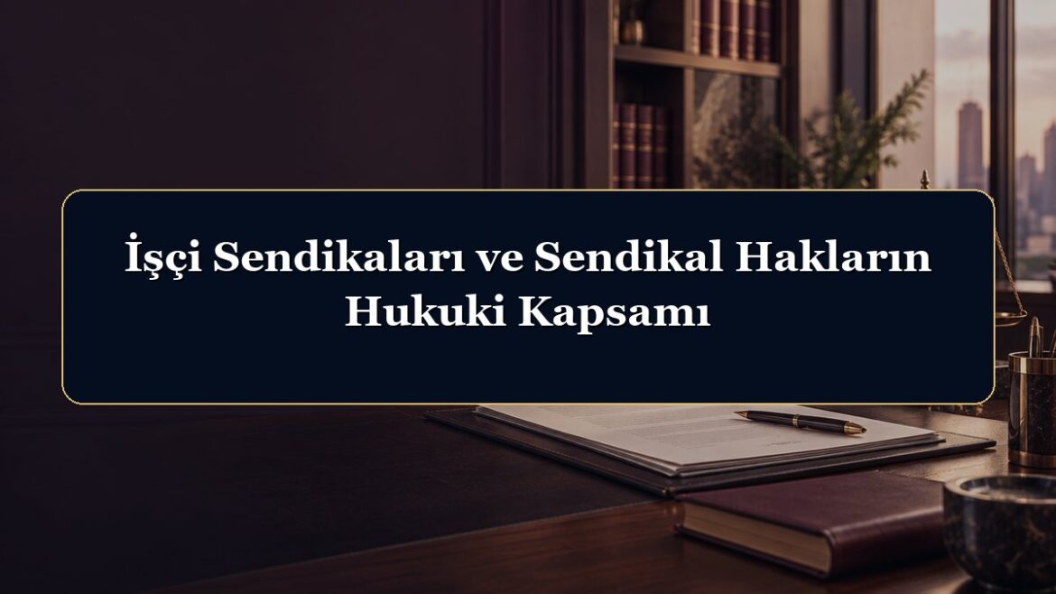 İşçi Sendikaları ve Sendikal Hakların Hukuki Kapsamı