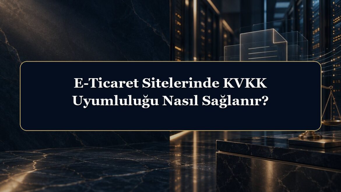 E-Ticaret Sitelerinde KVKK Uyumluluğu Nasıl Sağlanır?