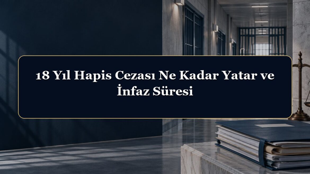 18 Yıl Hapis Cezası Ne Kadar Yatar ve İnfaz Süresi