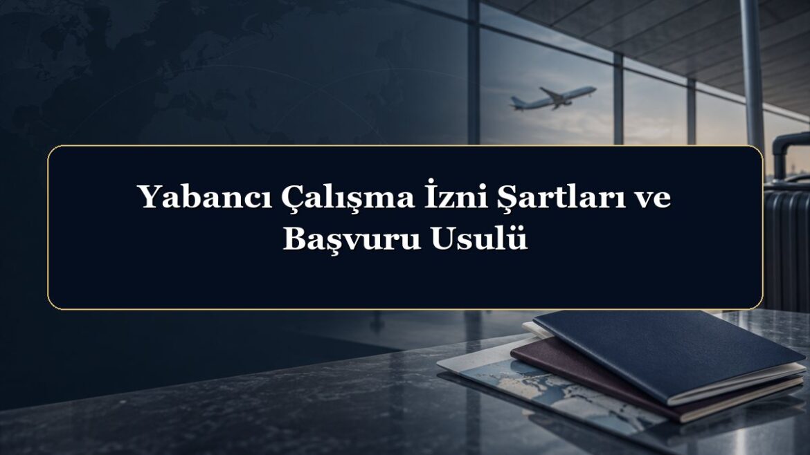 Yabancı Çalışma İzni Şartları ve Başvuru Usulü