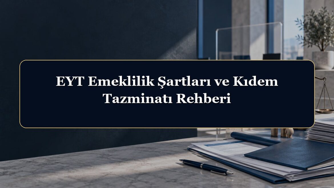 EYT Emeklilik Şartları ve Kıdem Tazminatı Rehberi