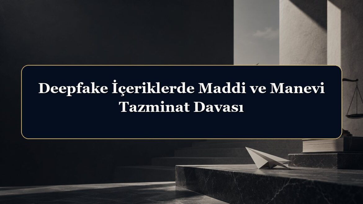 Deepfake İçeriklerde Maddi ve Manevi Tazminat Davası