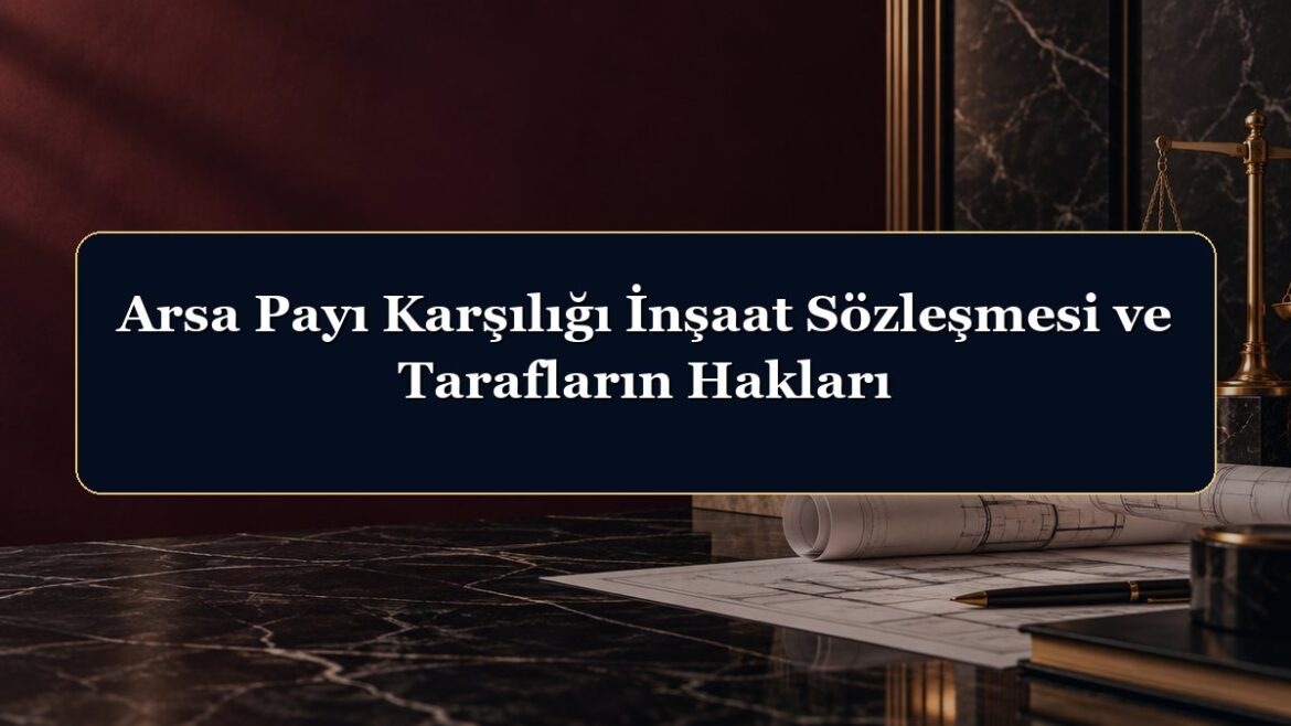 Arsa Payı Karşılığı İnşaat Sözleşmesi ve Tarafların Hakları