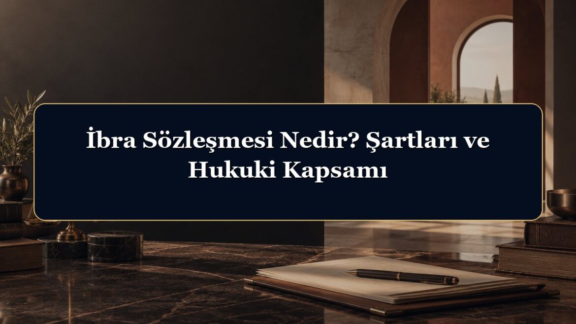 İbra Sözleşmesi Nedir? Şartları ve Hukuki Kapsamı