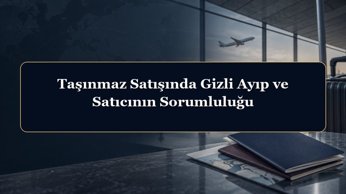 Taşınmaz Satışında Gizli Ayıp ve Satıcının Sorumluluğu