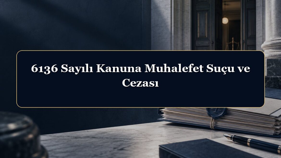 6136 Sayılı Kanuna Muhalefet Suçu ve Cezası