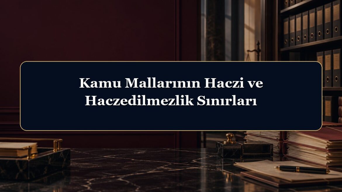 Kamu Mallarının Haczi ve Haczedilmezlik Sınırları