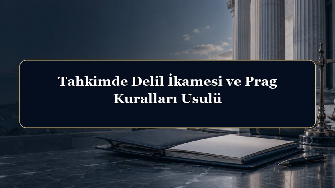 Tahkimde Delil İkamesi ve Prag Kuralları Usulü
