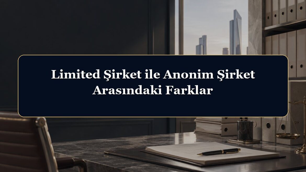 Limited Şirket ile Anonim Şirket Arasındaki Farklar