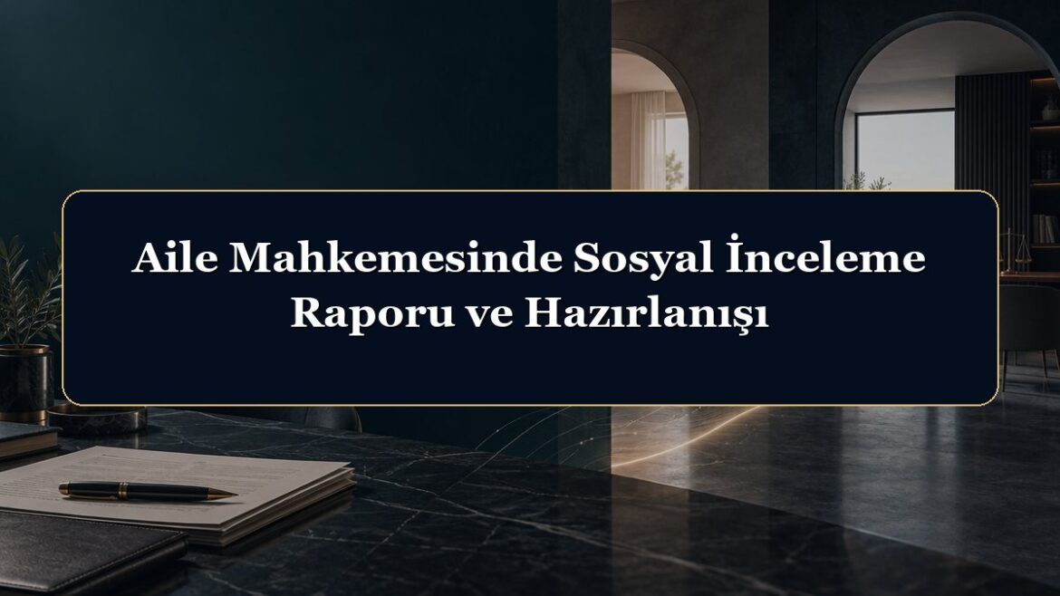 Aile Mahkemesinde Sosyal İnceleme Raporu ve Hazırlanışı