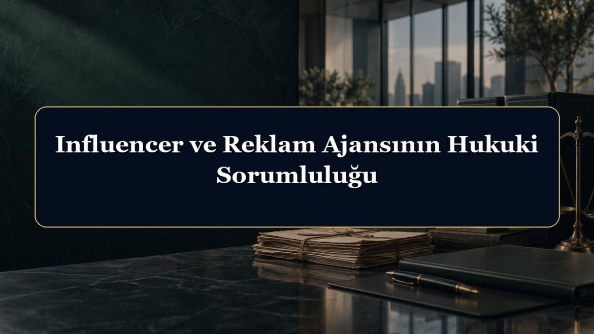 Influencer ve Reklam Ajansının Hukuki Sorumluluğu