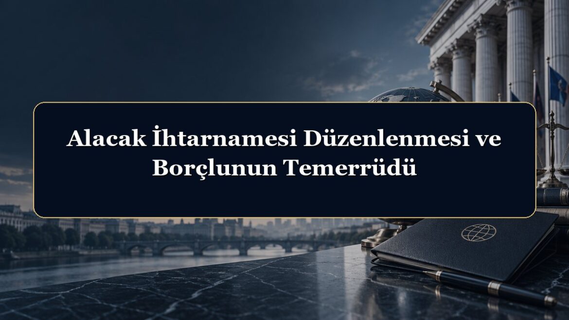 Alacak İhtarnamesi Düzenlenmesi ve Borçlunun Temerrüdü