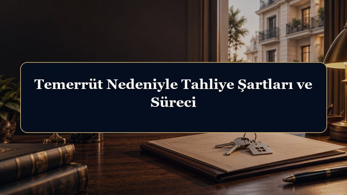 Temerrüt Nedeniyle Tahliye Şartları ve Süreci