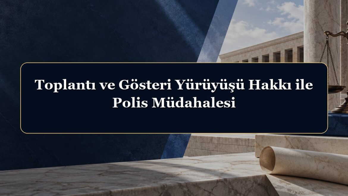 Toplantı ve Gösteri Yürüyüşü Hakkı ile Polis Müdahalesi