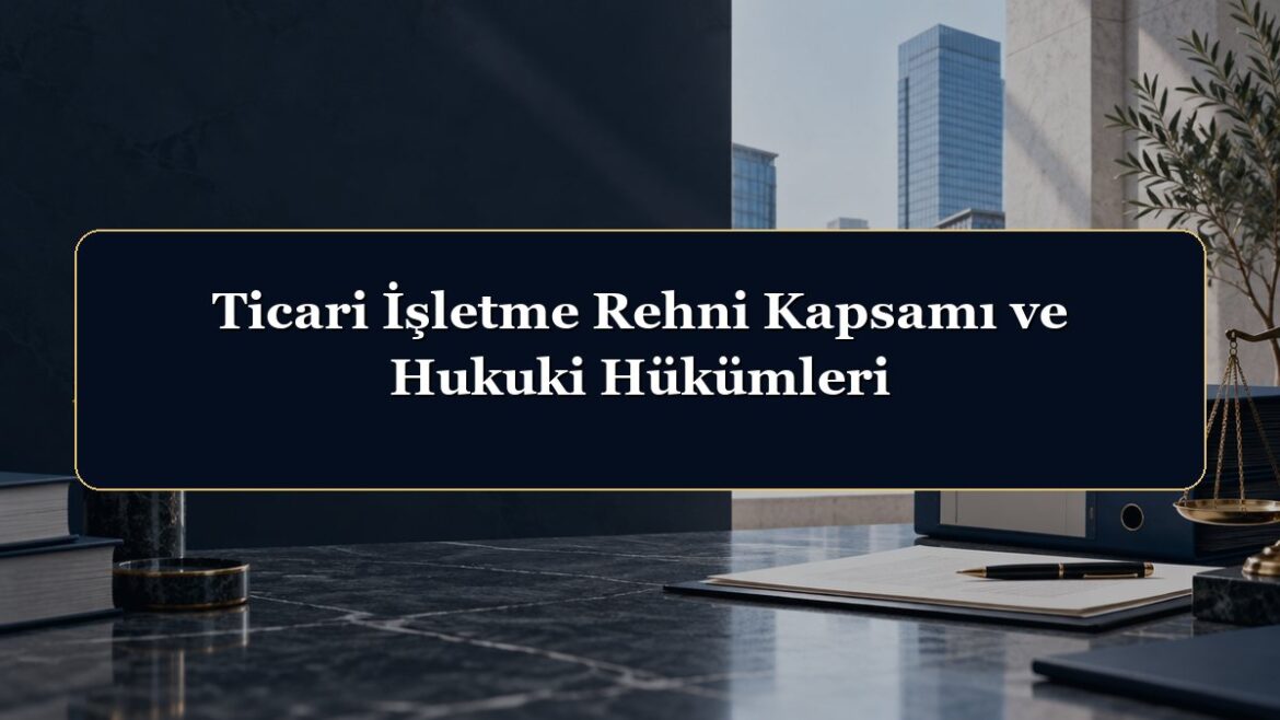 Ticari İşletme Rehni Kapsamı ve Hukuki Hükümleri