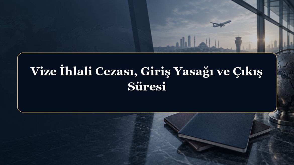 Vize İhlali Cezası, Giriş Yasağı ve Çıkış Süresi