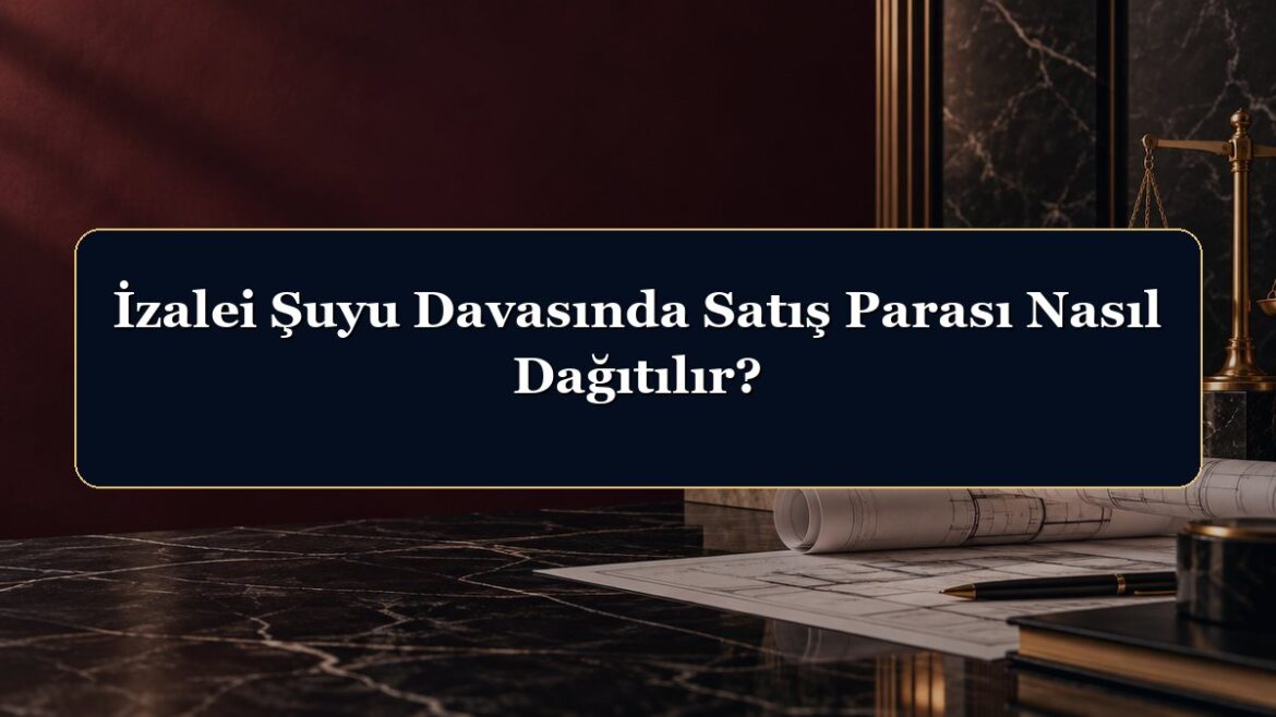 İzalei Şuyu Davasında Satış Parası Nasıl Dağıtılır?