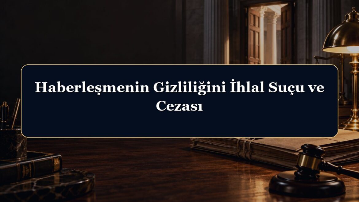 Haberleşmenin Gizliliğini İhlal Suçu ve Cezası