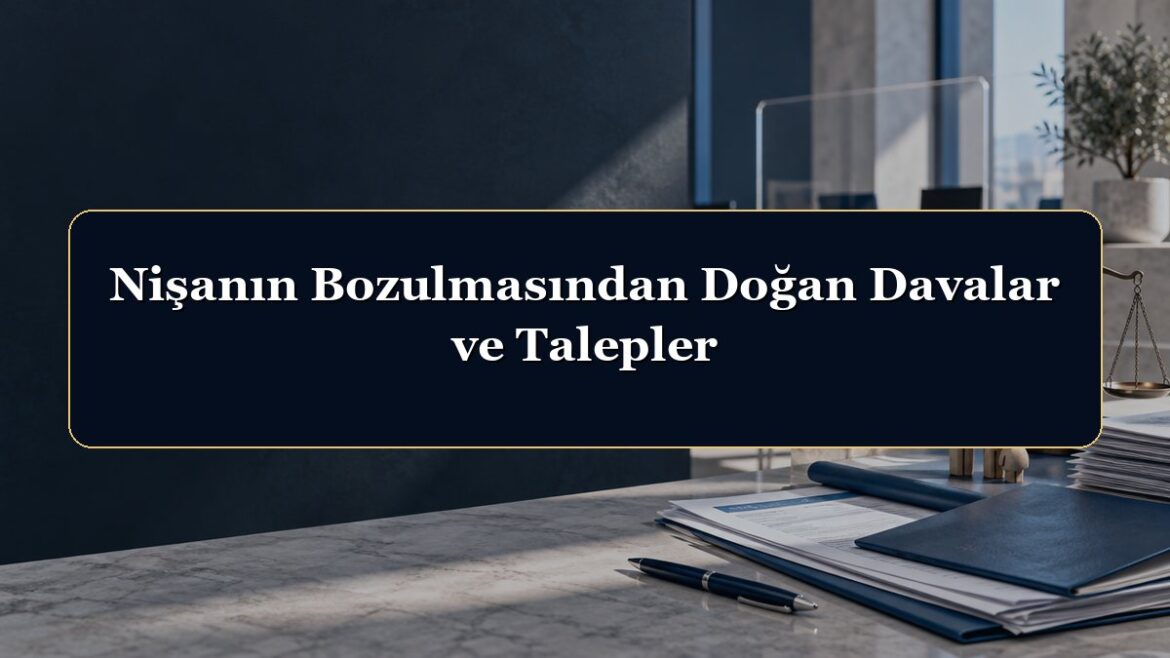 Nişanın Bozulmasından Doğan Davalar ve Talepler