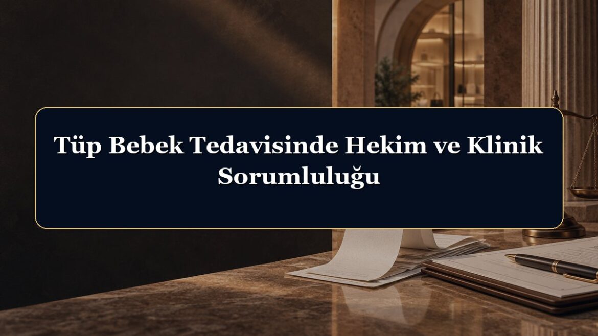 Tüp Bebek Tedavisinde Hekim ve Klinik Sorumluluğu