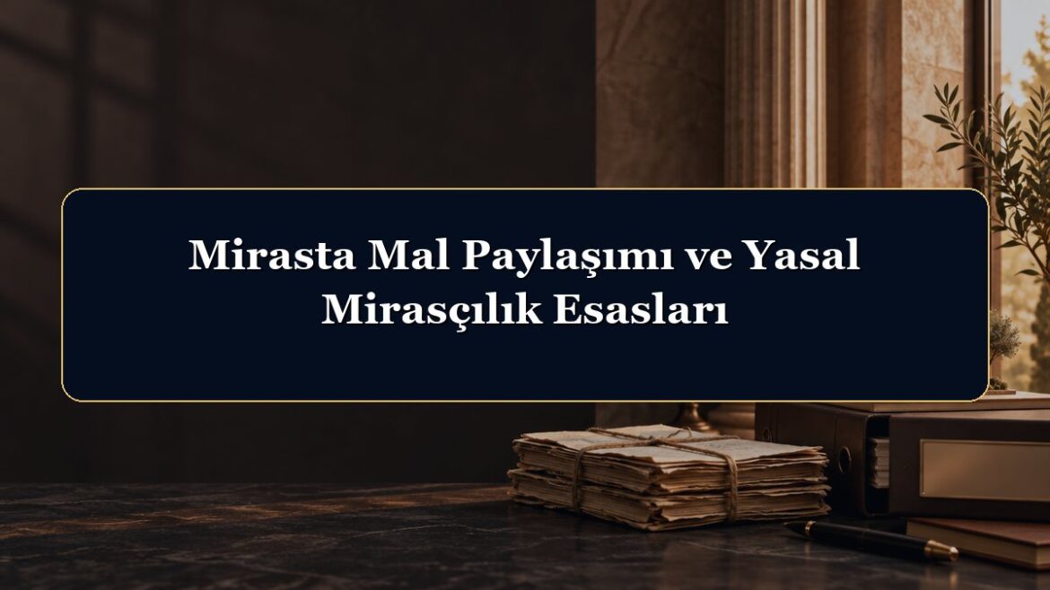 Mirasta Mal Paylaşımı ve Yasal Mirasçılık Esasları