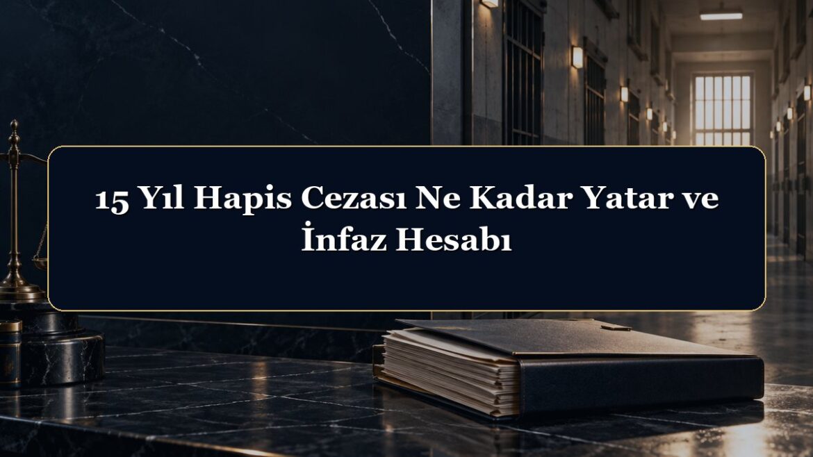 15 Yıl Hapis Cezası Ne Kadar Yatar ve İnfaz Hesabı