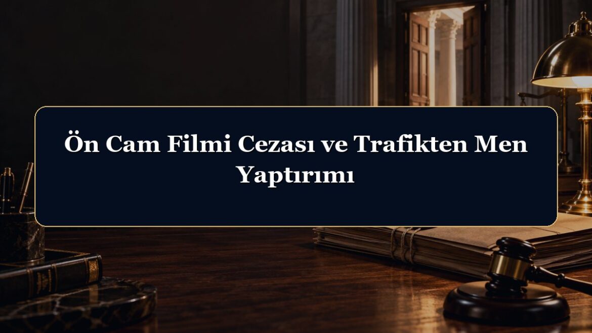 Ön Cam Filmi Cezası ve Trafikten Men Yaptırımı