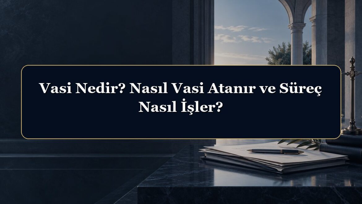 Vasi Nedir? Nasıl Vasi Atanır ve Süreç Nasıl İşler?