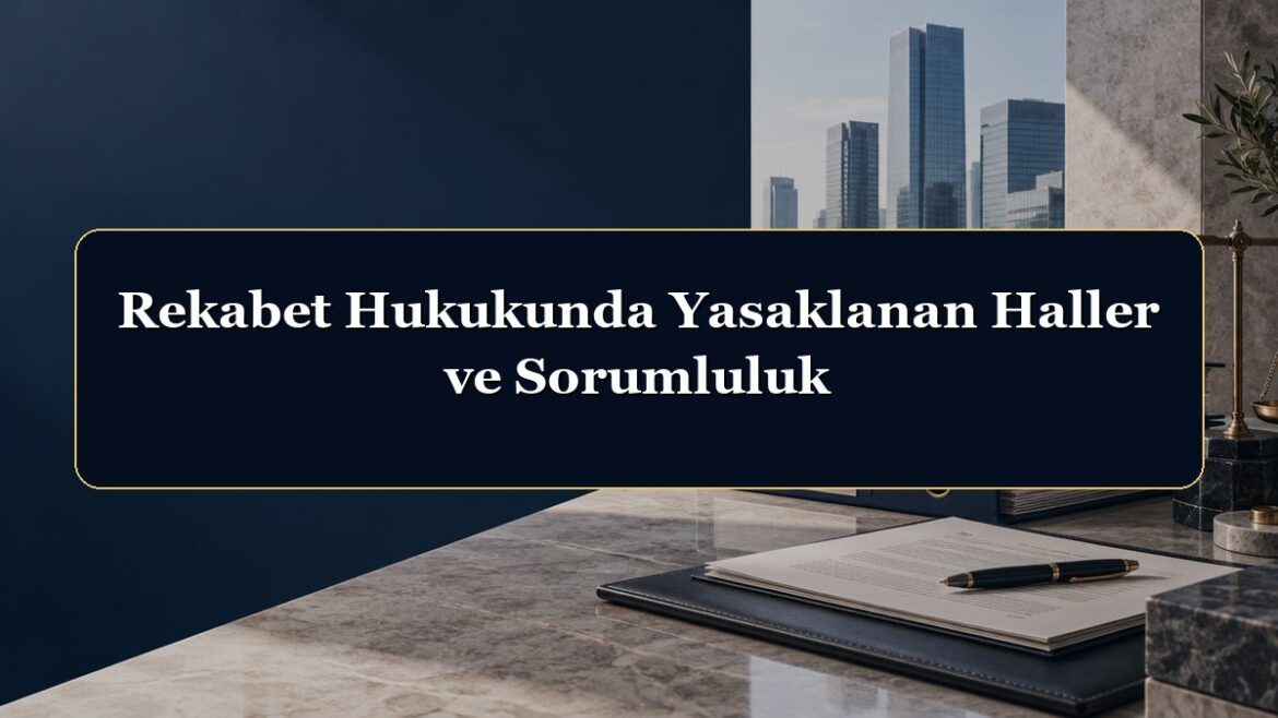 Rekabet Hukukunda Yasaklanan Haller ve Sorumluluk
