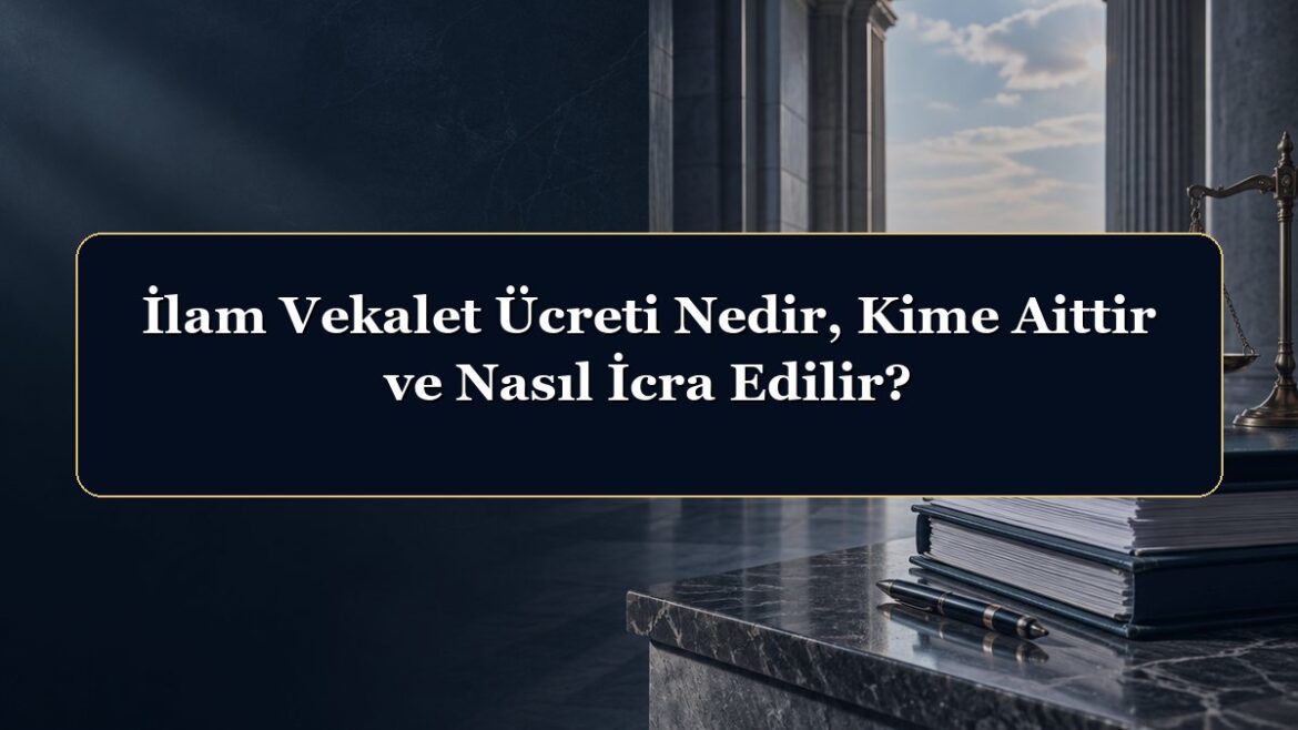 İlam Vekalet Ücreti Nedir, Kime Aittir ve Nasıl İcra Edilir?