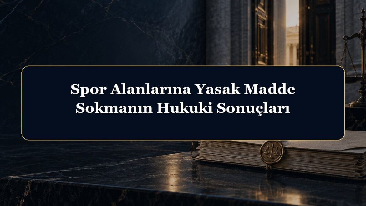 Spor Alanlarına Yasak Madde Sokmanın Hukuki Sonuçları