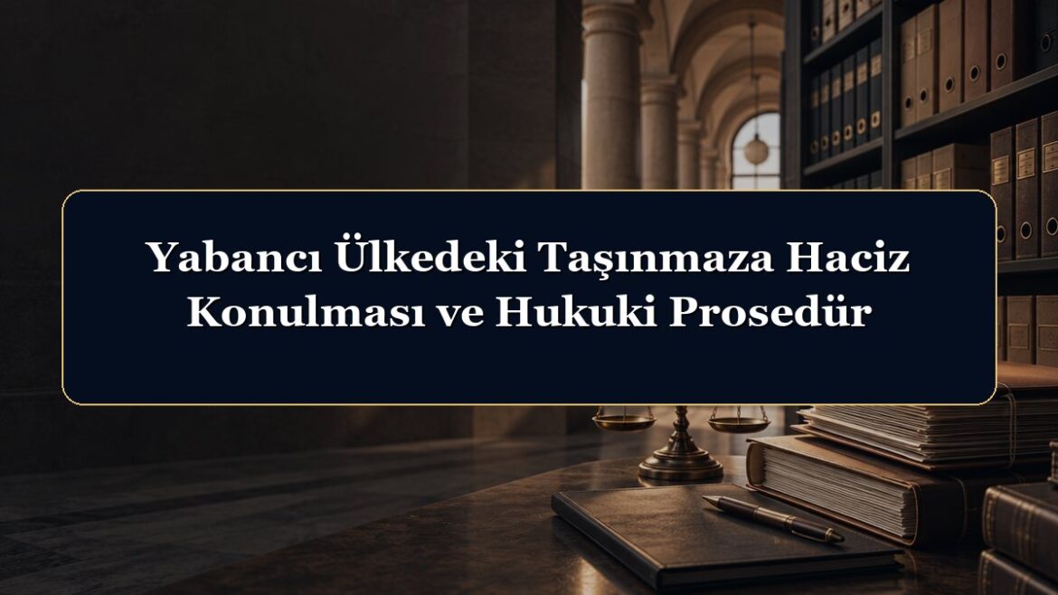 Yabancı Ülkedeki Taşınmaza Haciz Konulması ve Hukuki Prosedür