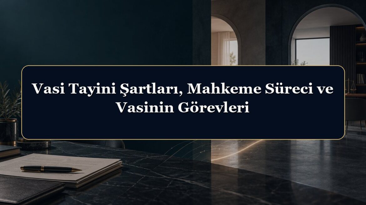 Vasi Tayini Şartları, Mahkeme Süreci ve Vasinin Görevleri